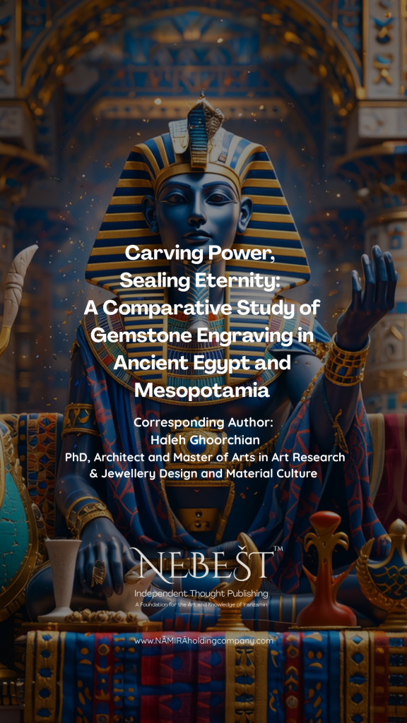 Carving Power, Sealing Eternity. This article offers a comparative study of gemstone in Egypt and Mesopotamia.Author | Dr. Haleh Ghoorchian